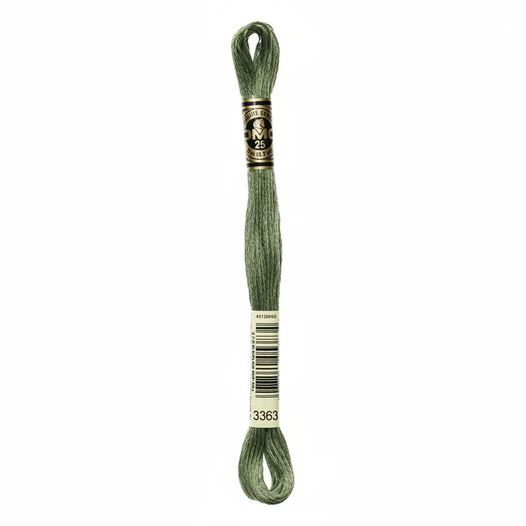 DMC Stranded Cotton Greens - Image 37
