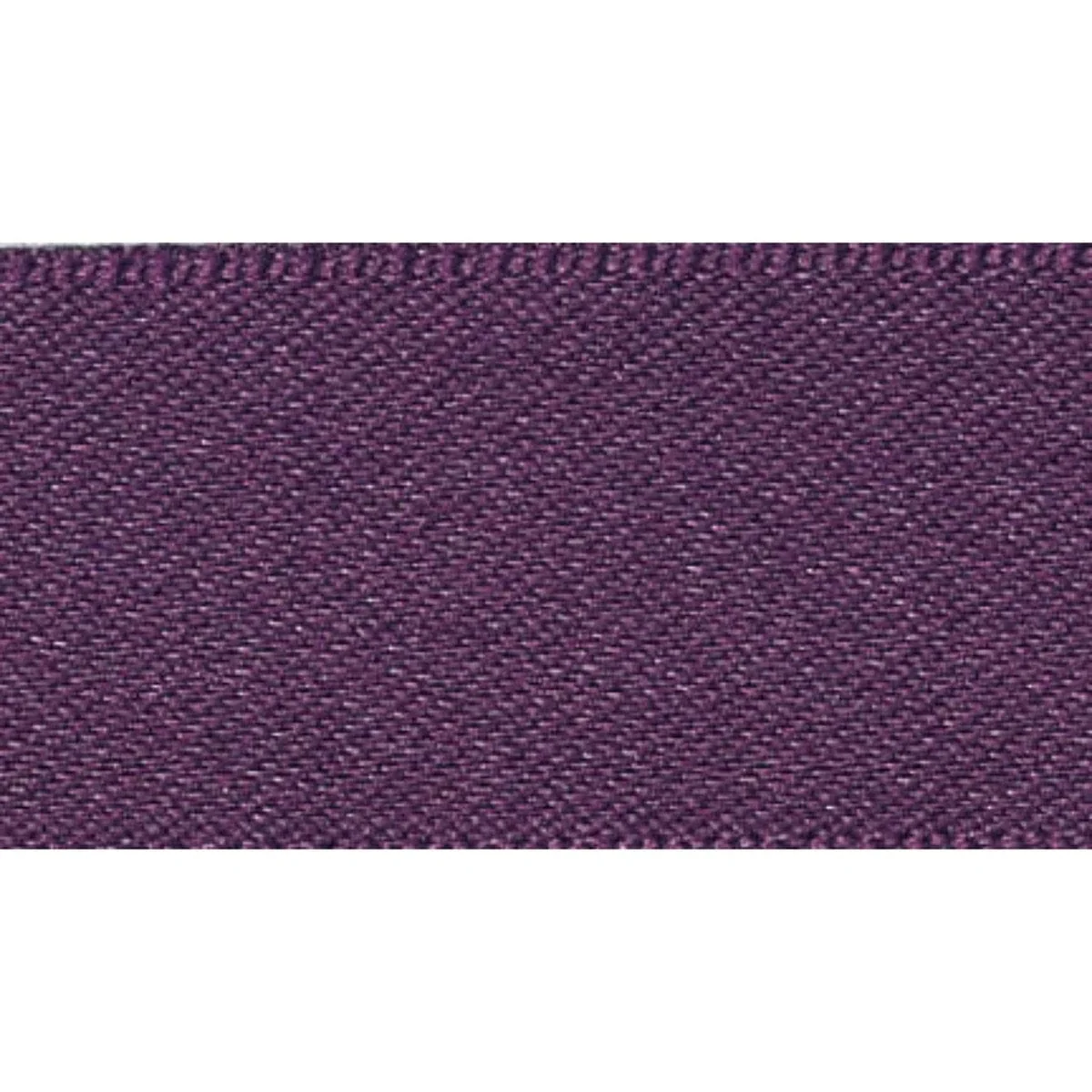 Double Faced Satin Ribbon: Blackberry Purple: 15mm wide. Price per metre.