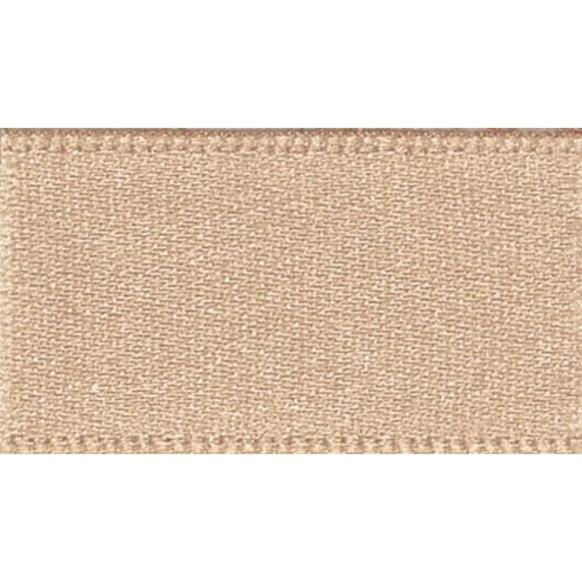 Double Faced Satin Ribbon: Ecru: 15mm wide. Price per metre.
