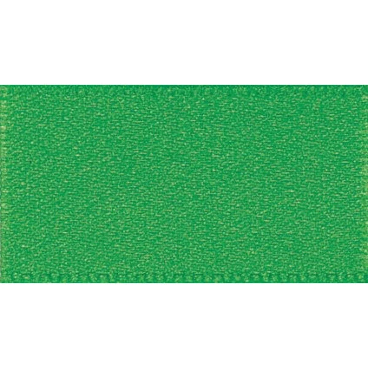 Double Faced Satin Ribbon Emerald Green: 15mm wide. Price per metre.