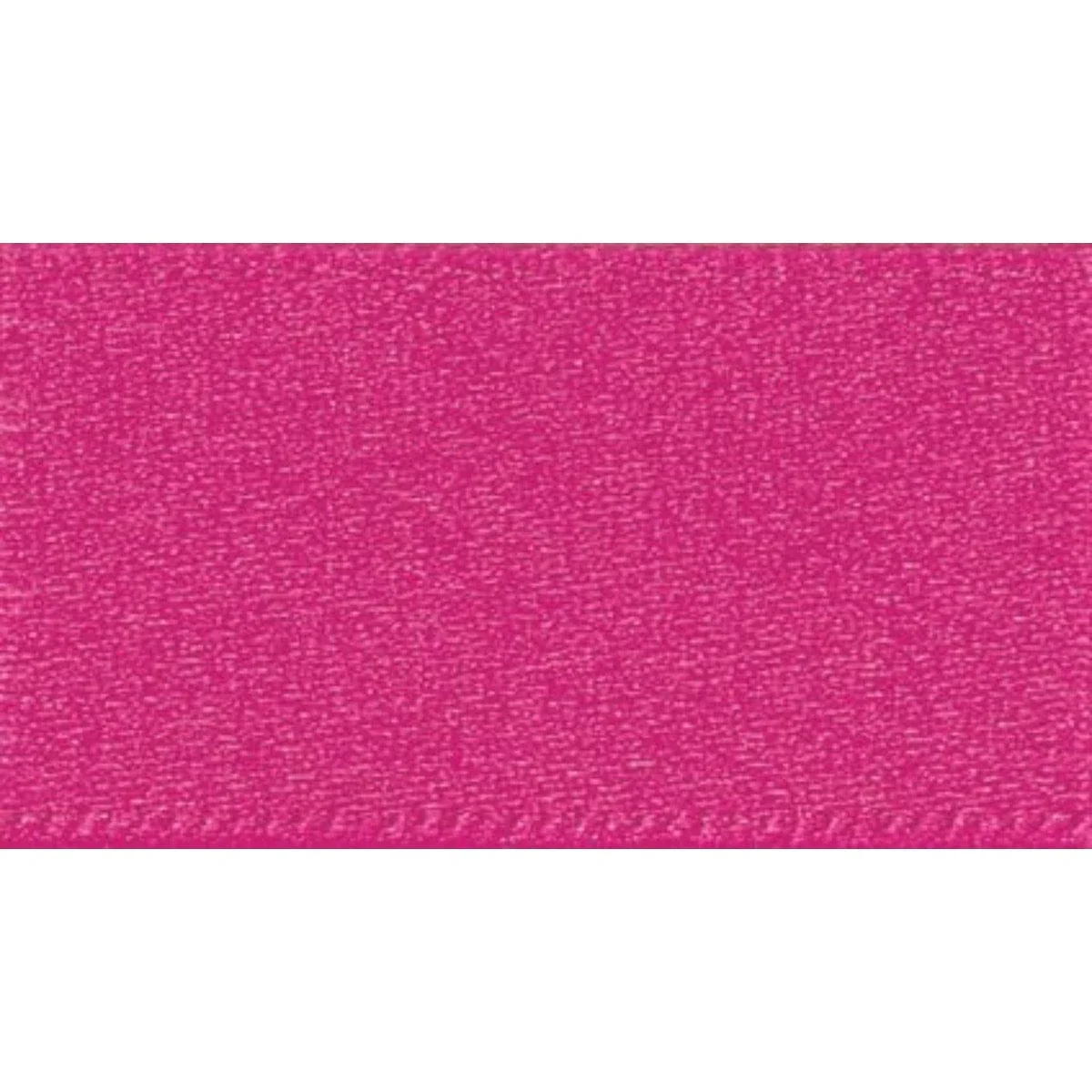 Double Faced Satin Ribbon Fuchsia Pink: 35mm wide. Price per metre.