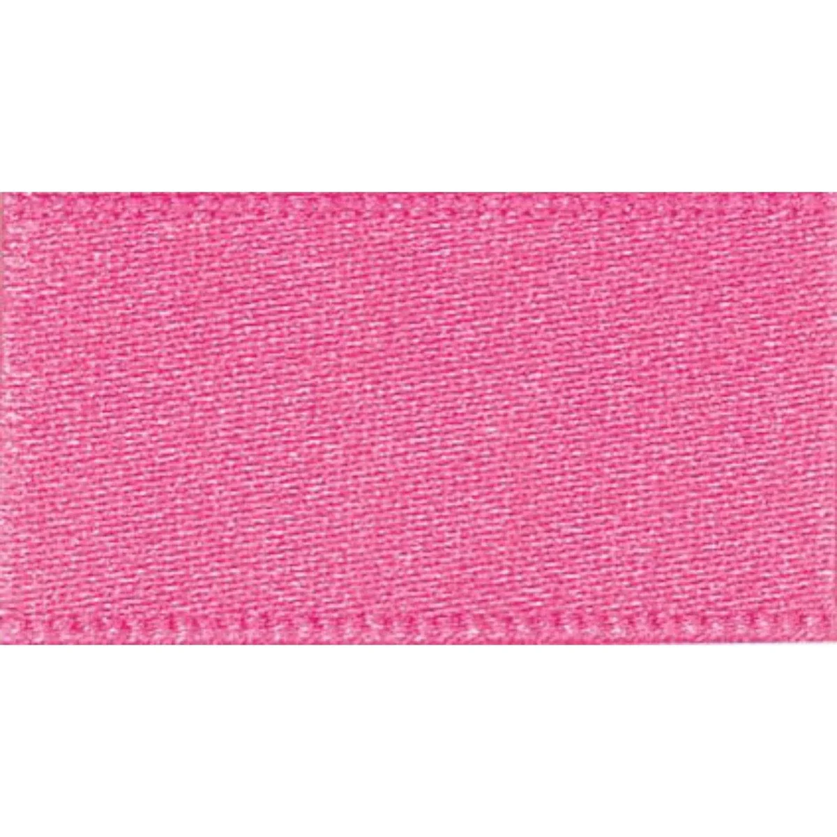 Double Faced Satin Ribbon Hot Pink: 7mm wide. Price per metre.