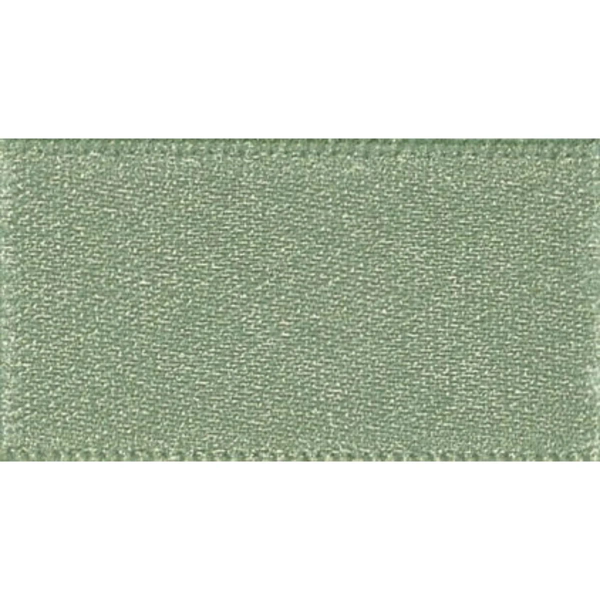 Double Faced Satin Ribbon Khaki Green: 15mm Wide. Price per metre.