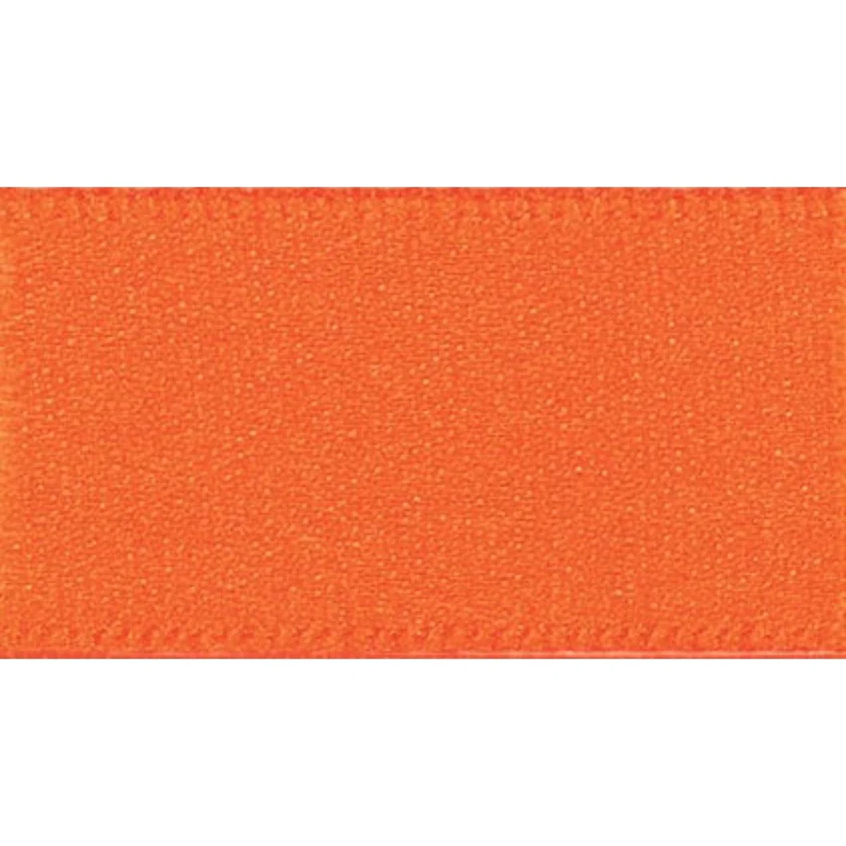 Double Faced Satin Ribbon: Orange Delight: 3mm Wide. Price per metre.