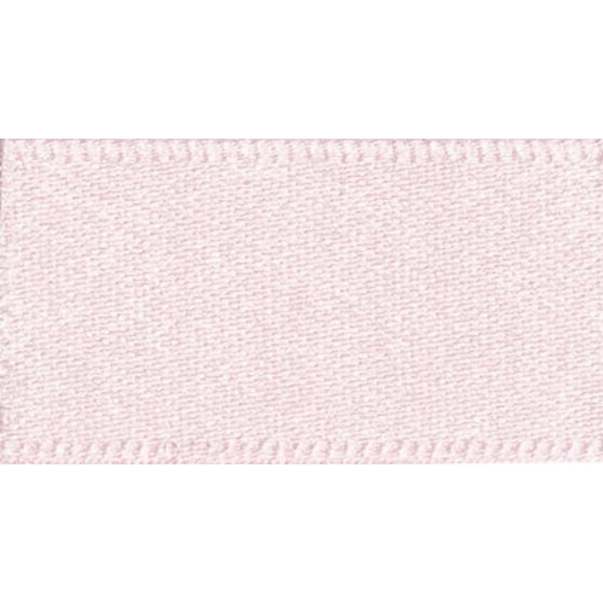 Double Faced Satin Ribbon Pale Pink: 35mm wide. Price per metre.