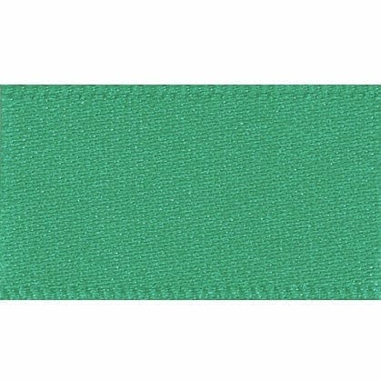 Double Faced Satin Ribbon Parakeet Green: 3mm wide. Price per metre.
