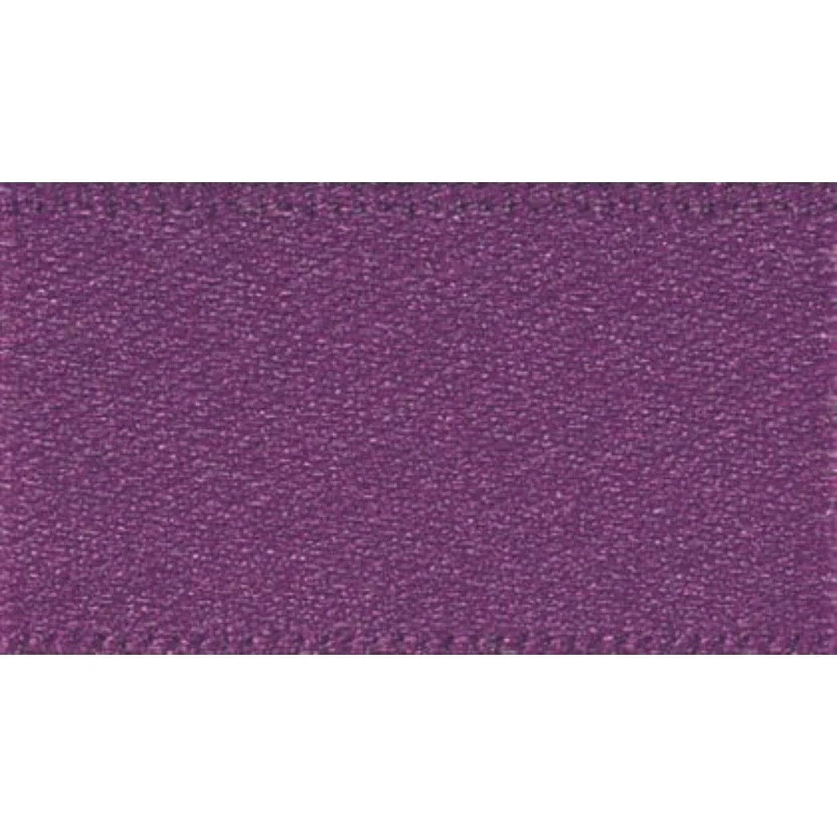 Double Faced Satin Ribbon Plum Purple: 15mm Wide. Price per metre.
