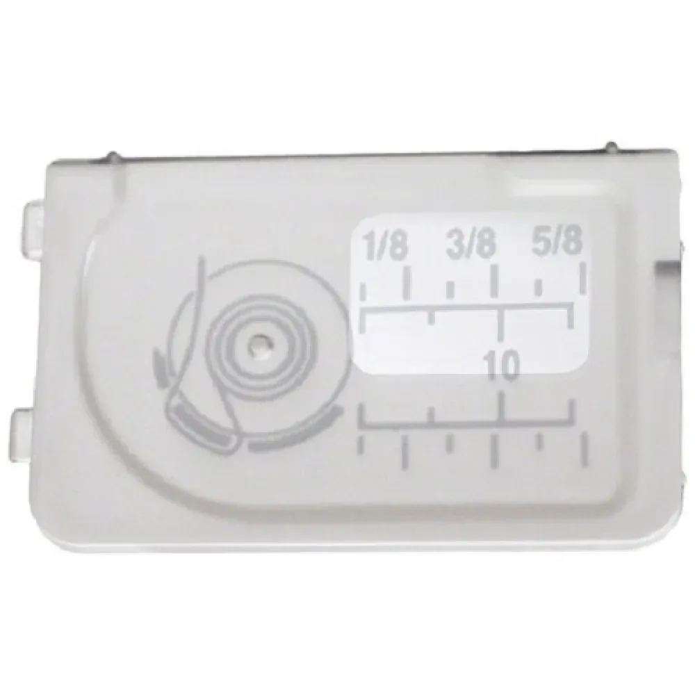 Janome Slide Plate Oblong 3‑Lug Bobbin Cover (809136100)