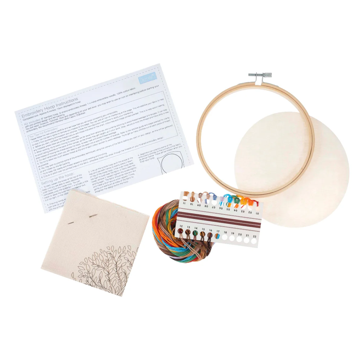 Embroidery Hoop Kit Tree Of Life - Image 4