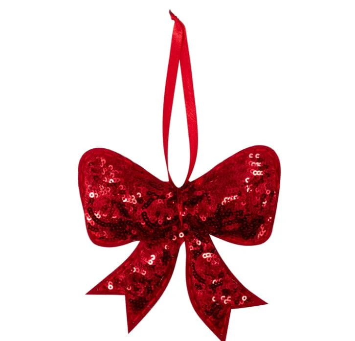 Felt Decoration Kit Christmas Sequin Bow - Image 2