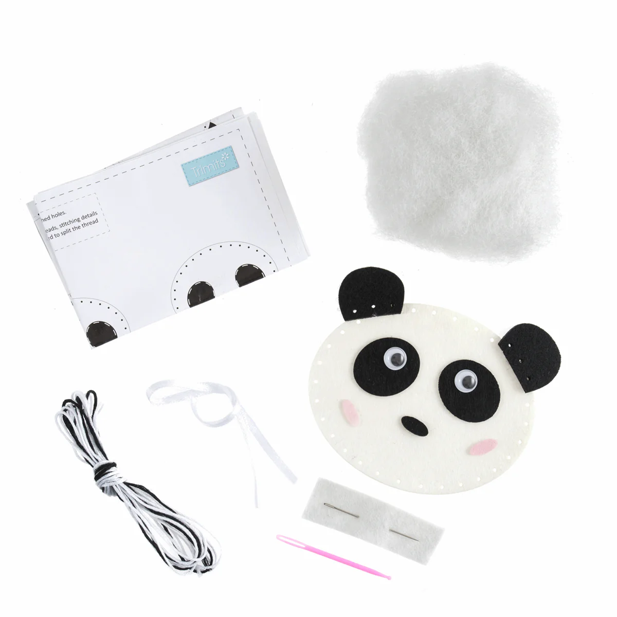 Felt Decoration Kit: Panda - Image 2