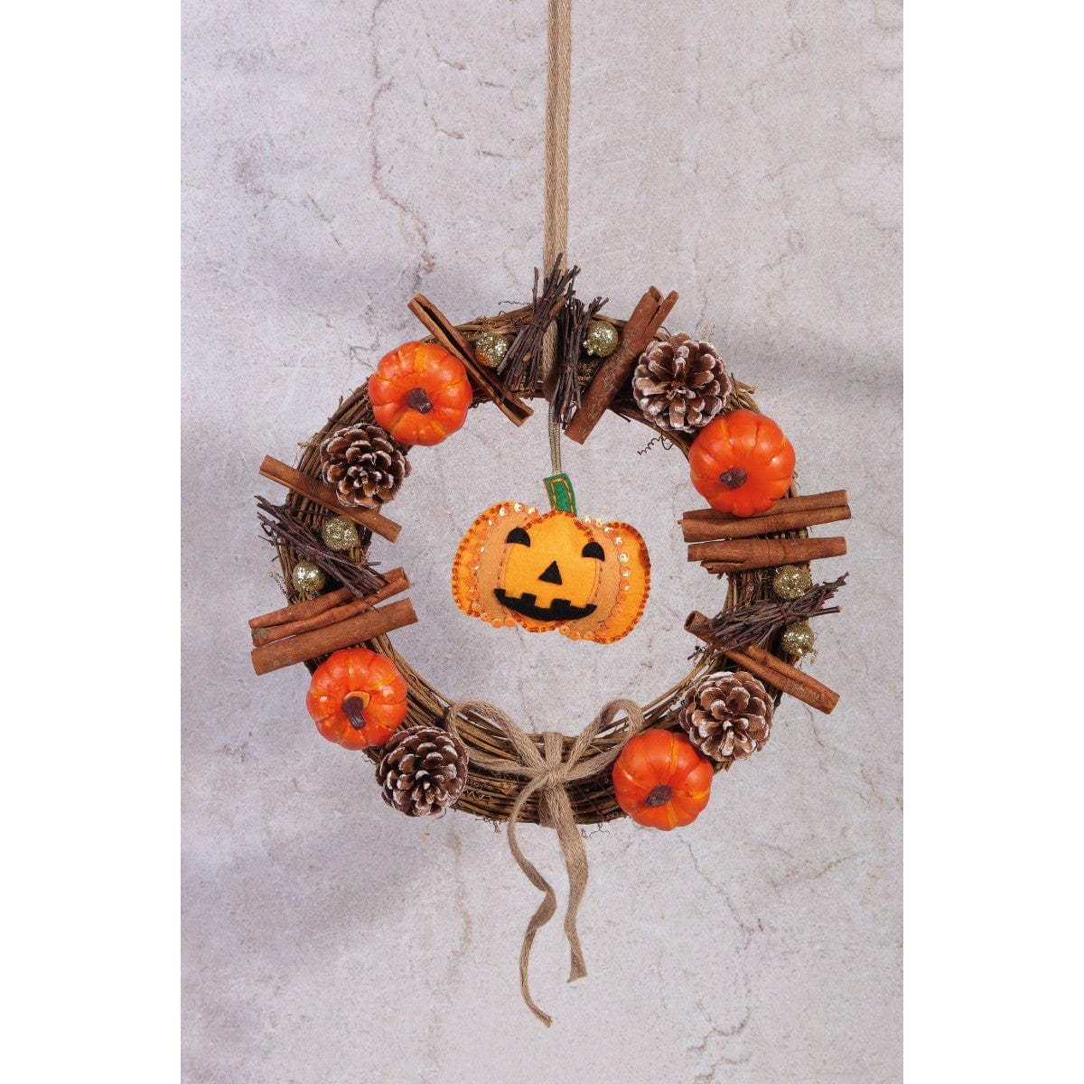Felt Decoration Kit: Pumpkin - Image 3