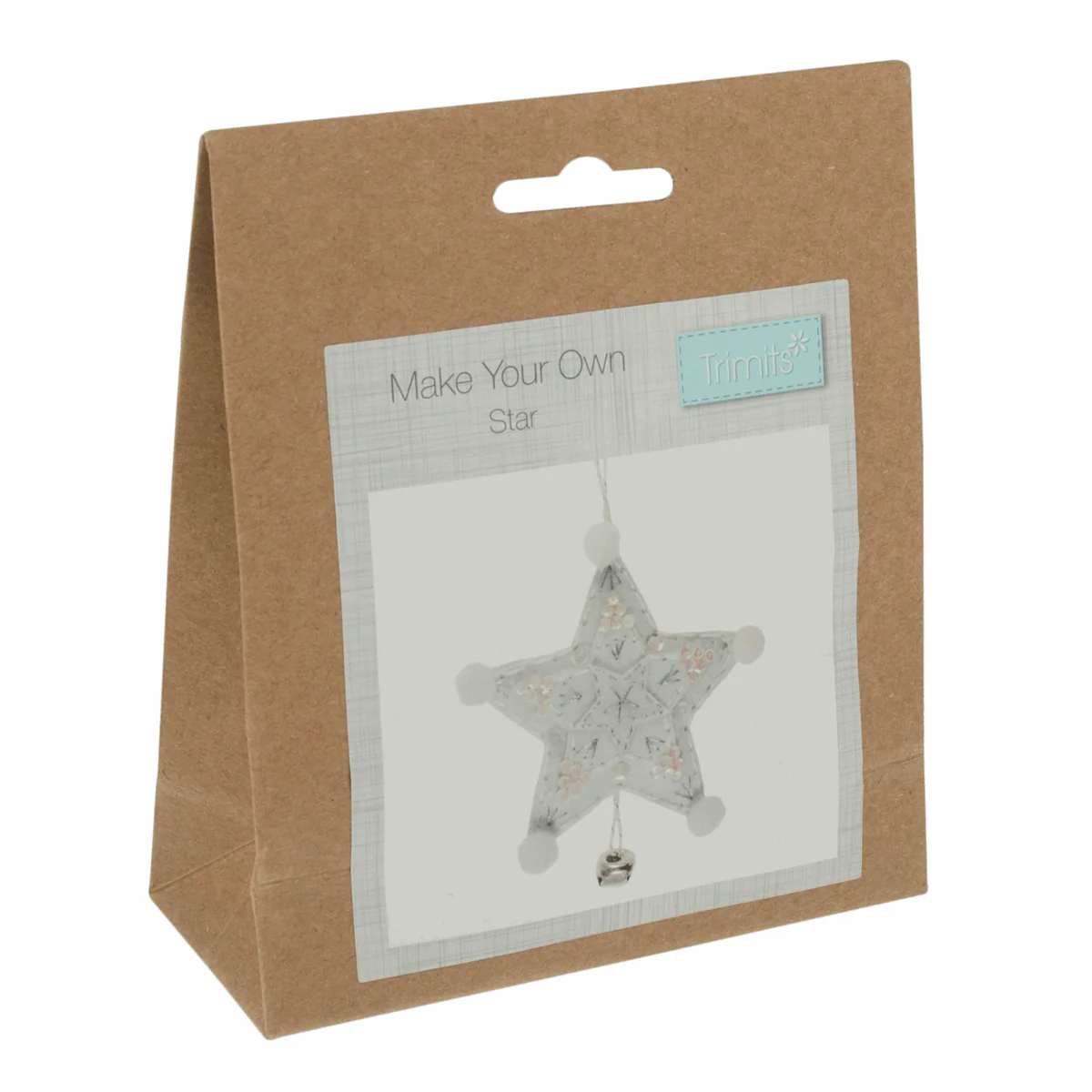 Felt Decoration Kit Silver Star