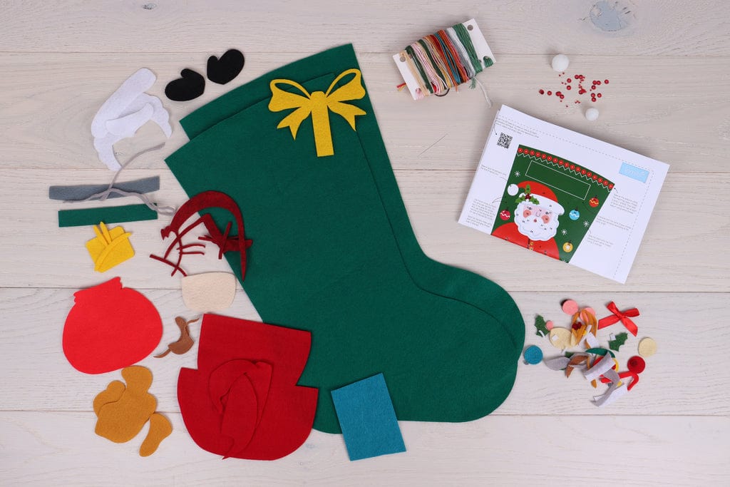 Felt Stocking Kit: Father Christmas - Image 2