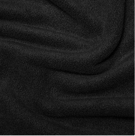 Fleece Anti Pil Premium Polar Fleece : Black