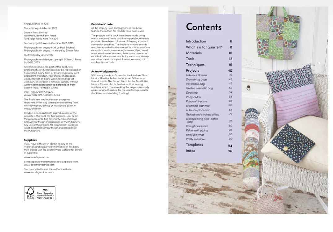 Fun With Fat Quarters Book - Image 2