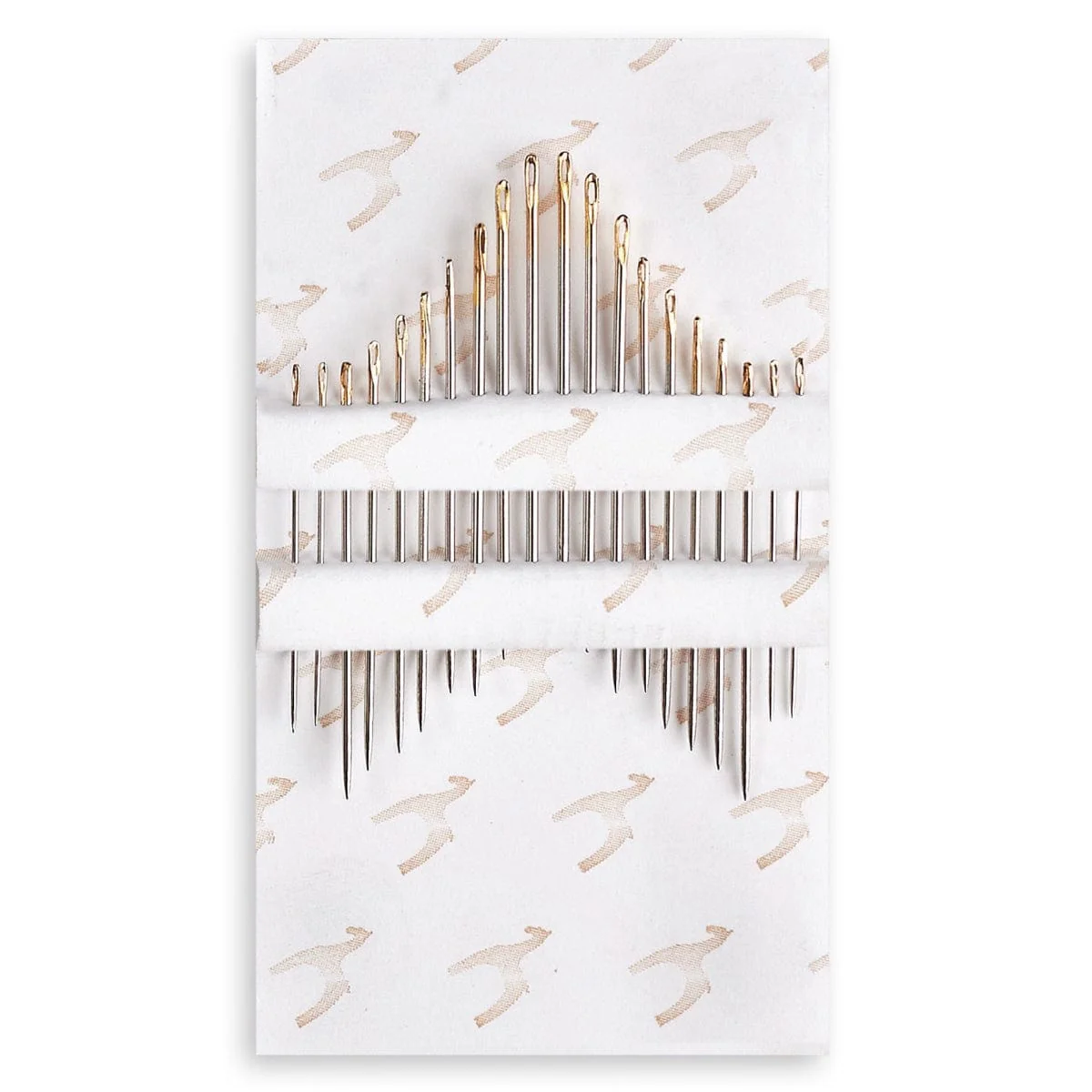 Hand Sewing Needles: Betweens: Gold Eye: Size 5-10 - Image 2