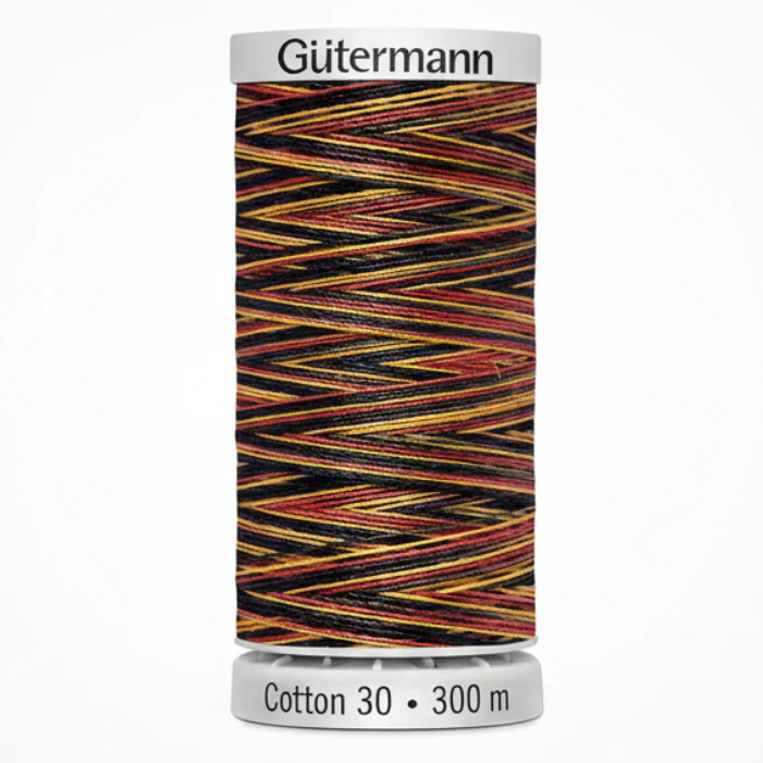 Gutermann Cotton 30 Variegated Multicolour Thread - Image 15