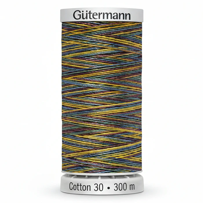 Gutermann Cotton 30 Variegated Multicolour Thread - Image 30