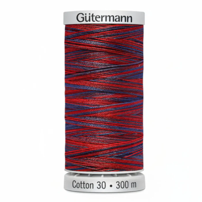 Gutermann Cotton 30 Variegated Multicolour Thread - Image 35