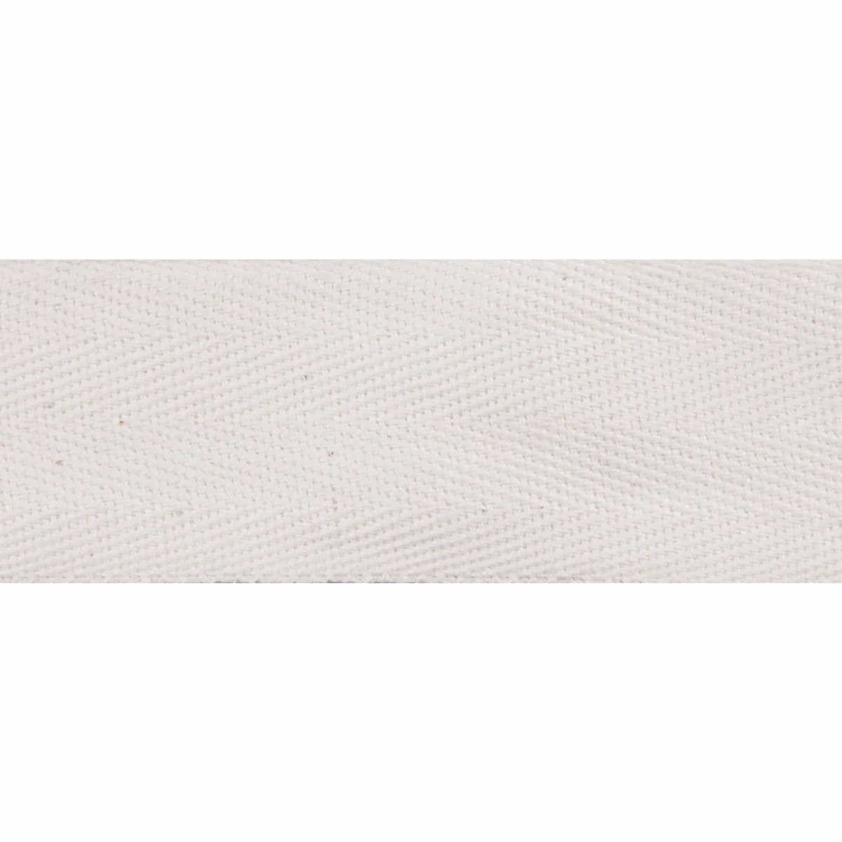 Herringbone Cotton Tape Natural 40mm Wide Price Per Metre