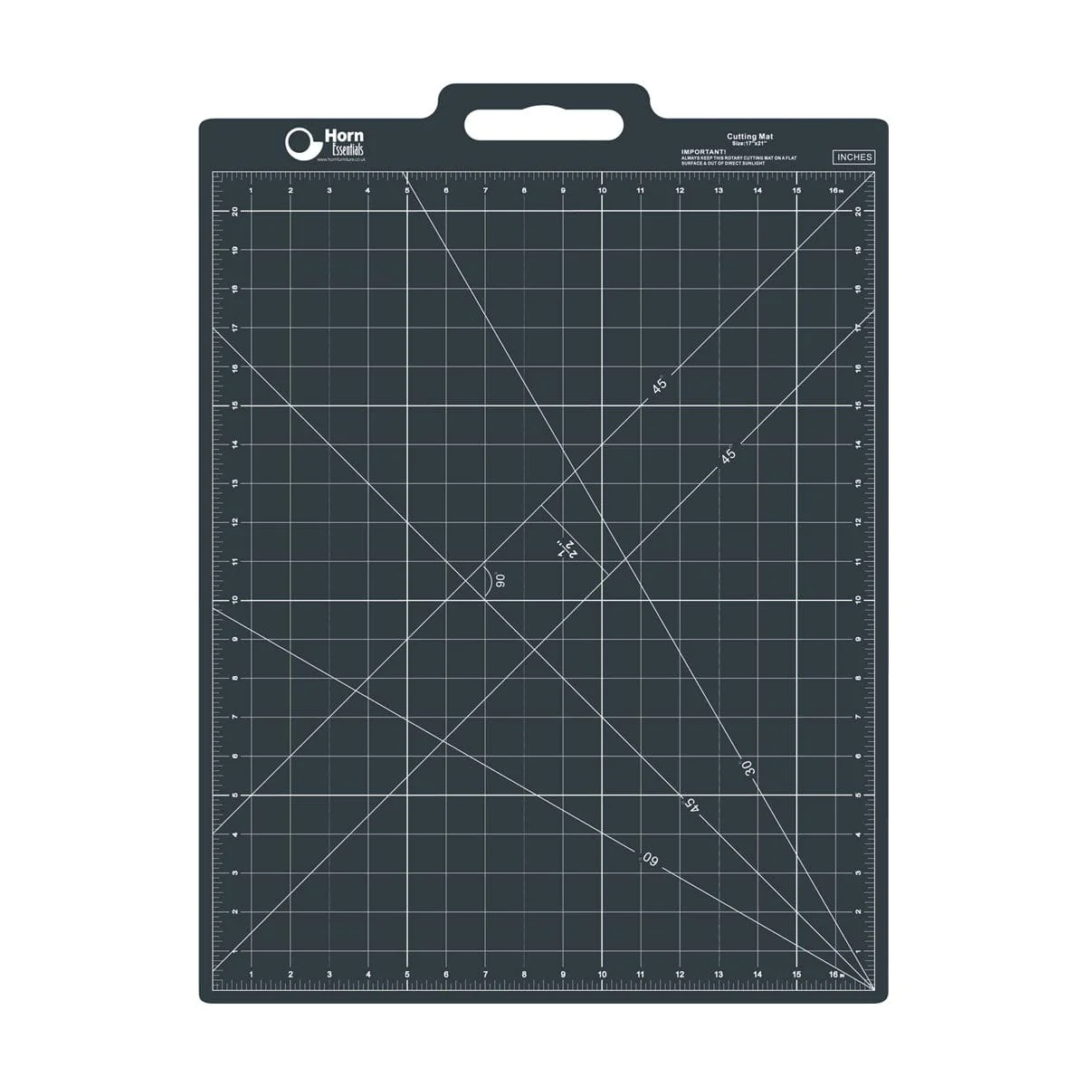 Horn Cutting Mat with Carry Handle A2 (450x600mm)
