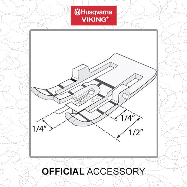 Husqvarna Changeable Quilters Guide Foot 413155545 Fits Machine Categories 5-8