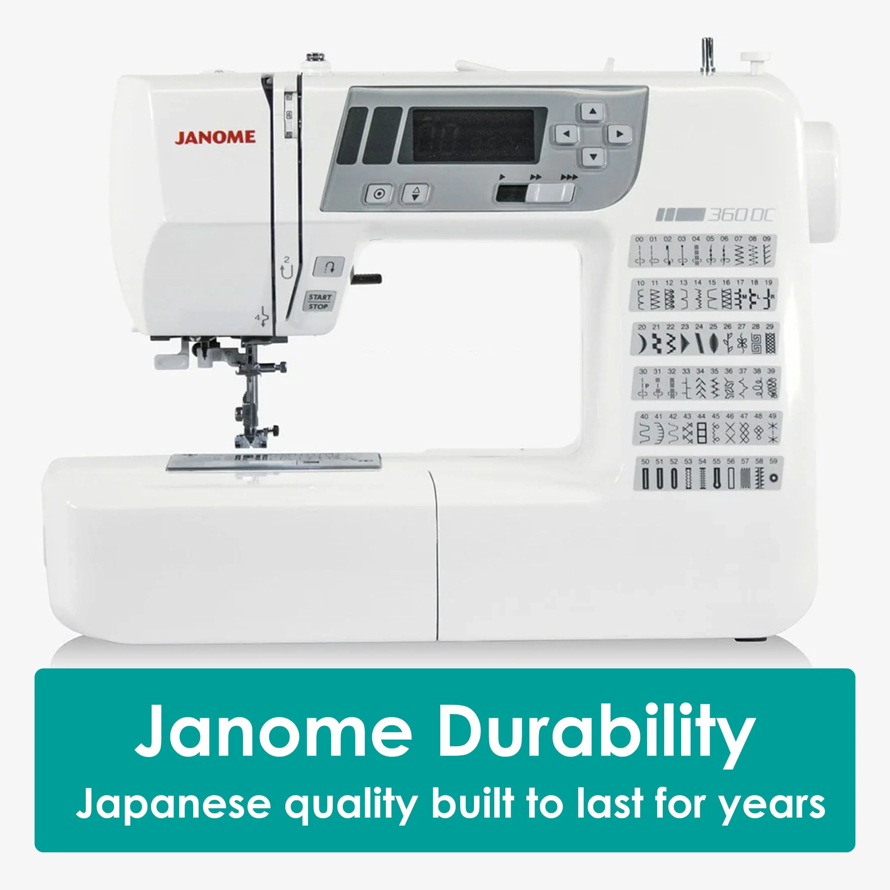 Janome 360DC Sewing Machine - Image 3
