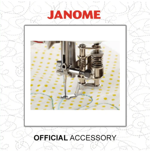Janome Convertible Free Motion Quilting Foot Set - Category A & B (202002004) - Image 3