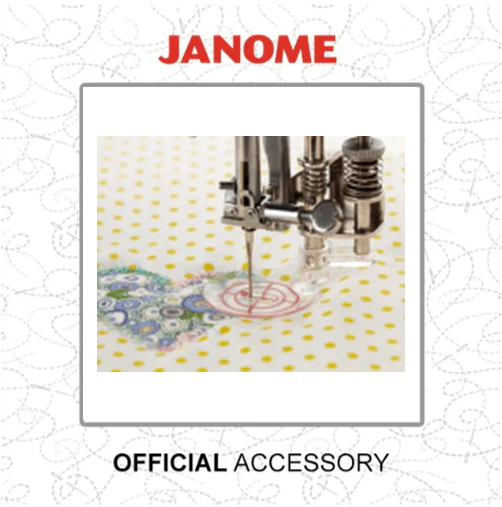 Janome Convertible Free Motion Quilting Foot Set - Category A & B (202002004) - Image 4