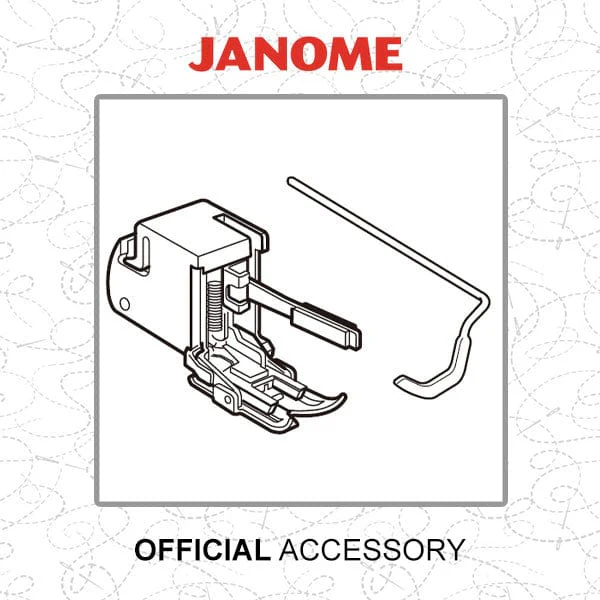 Janome Even Feed Closed Toe Walking Foot with Quilting Guide – Category B Machines (200311003) - Image 3