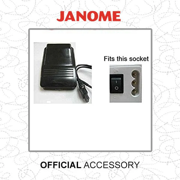 Janome Foot Control & Lead 45501027