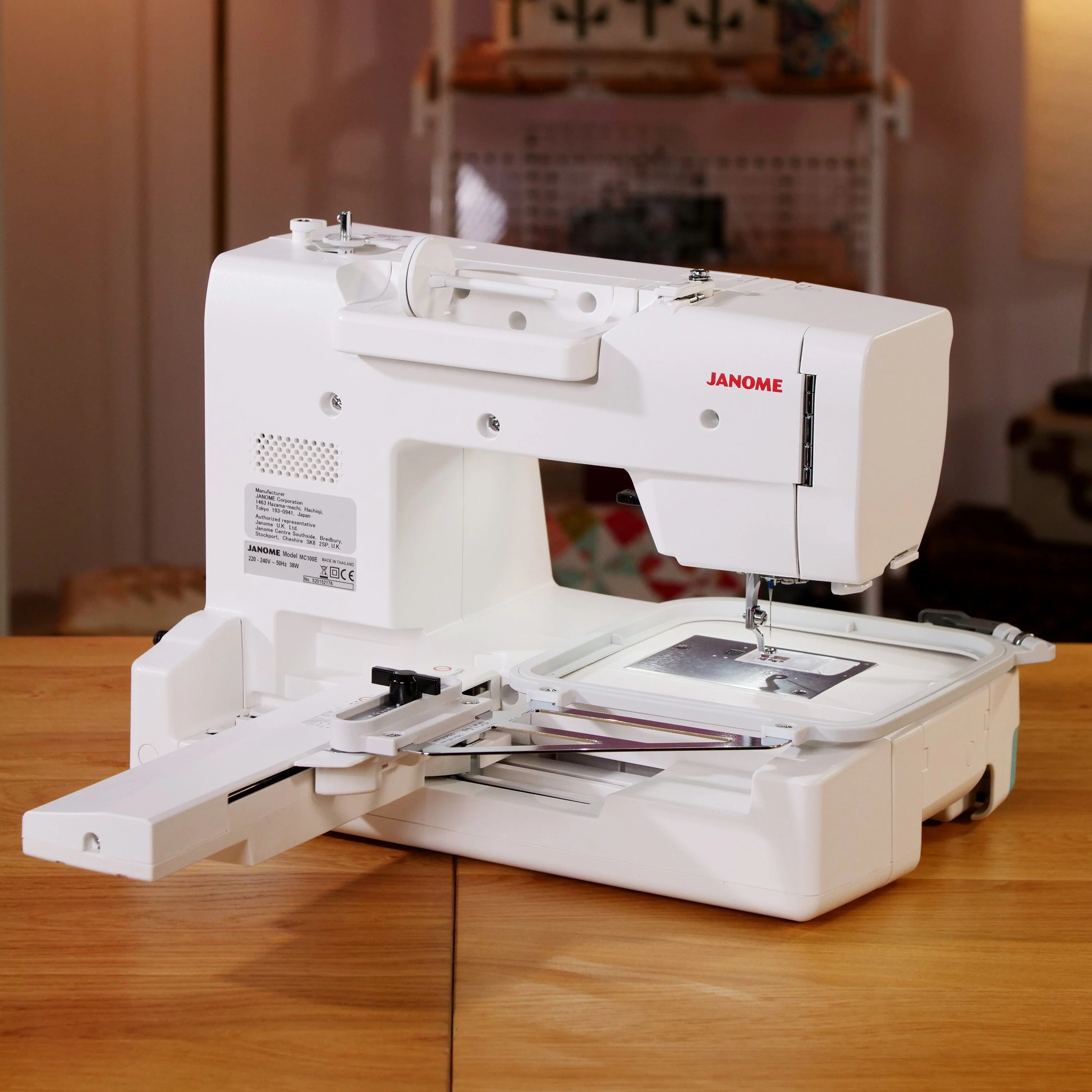 Janome Memory Craft 100E Embroidery Machine - Image 11