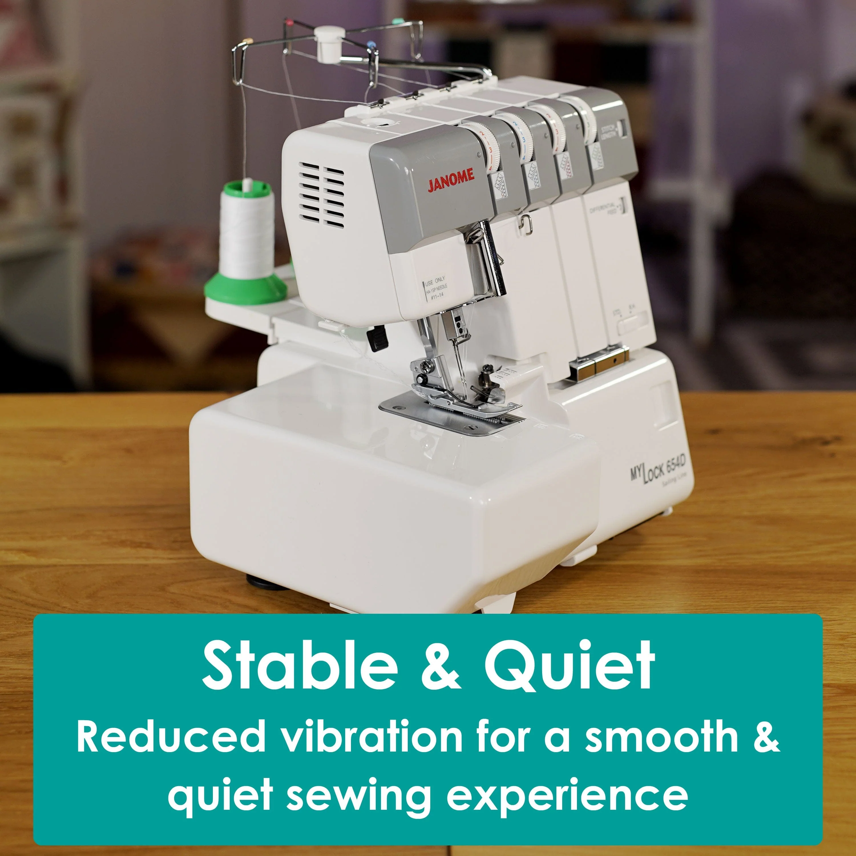 Janome MyLock 654D Overlocker - Image 4
