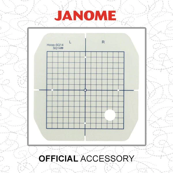 Janome Template For Sq14 Hoop 859823302