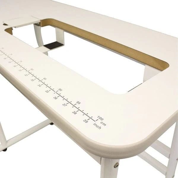 Janome White Table/Stand Unit Suitable for 1600p 6600p HD9 - Image 2