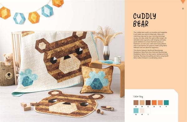 Jelly Roll Animal Quilts Book - Image 4