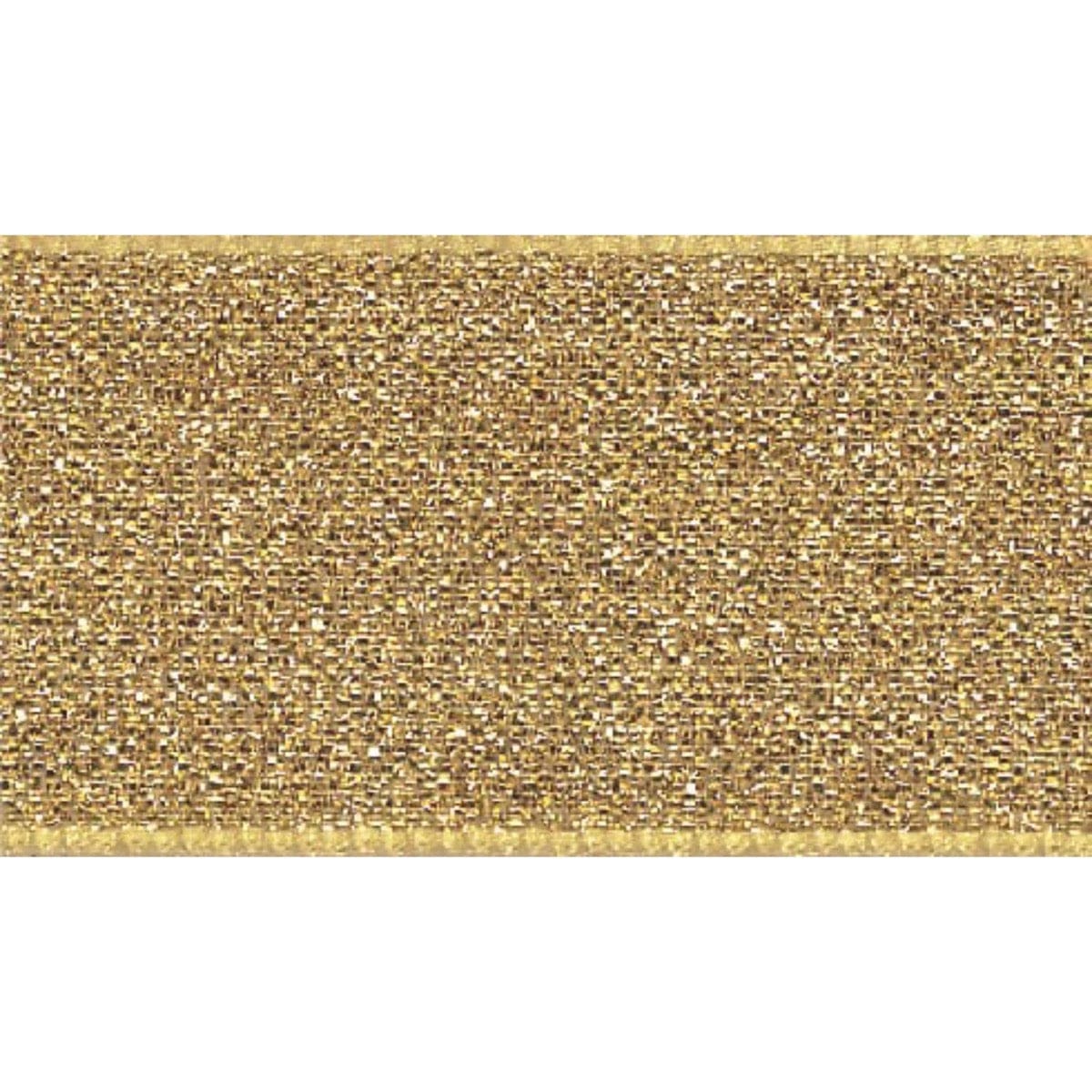 Lamé Ribbon: Gold: 3mm wide. Price per metre