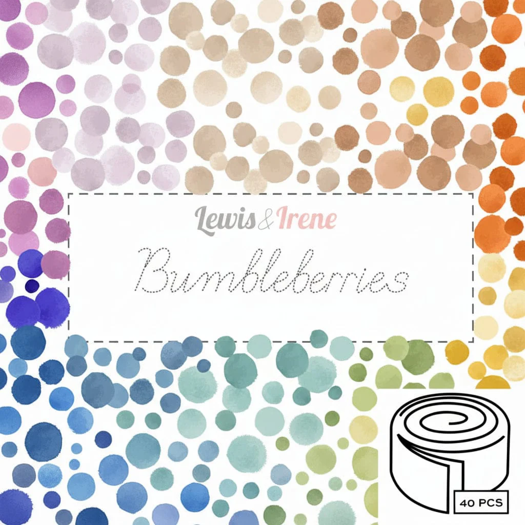 Lewis and Irene Bumbleberries Fab 40s Strip Roll