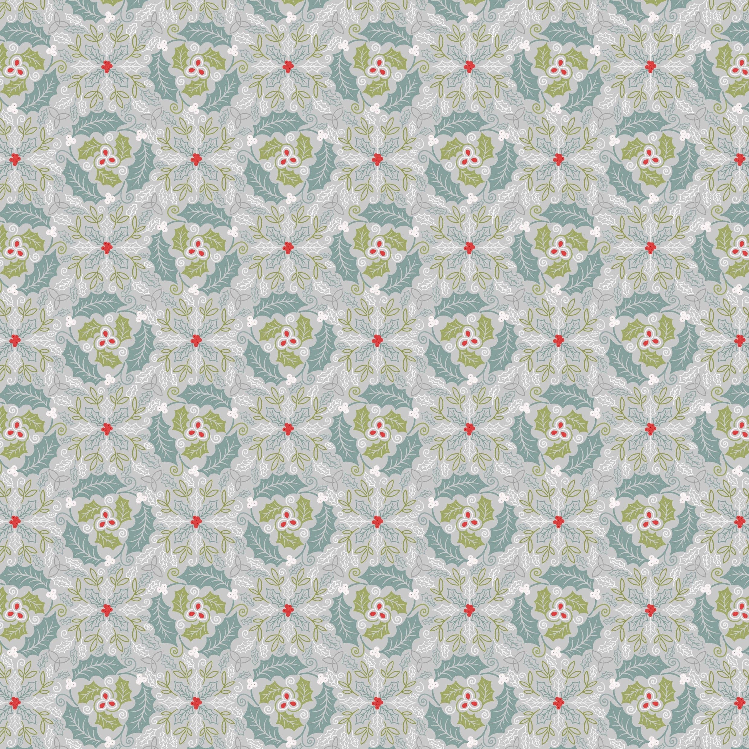 Lewis and Irene Celtic Christmas Fabric - Image 10