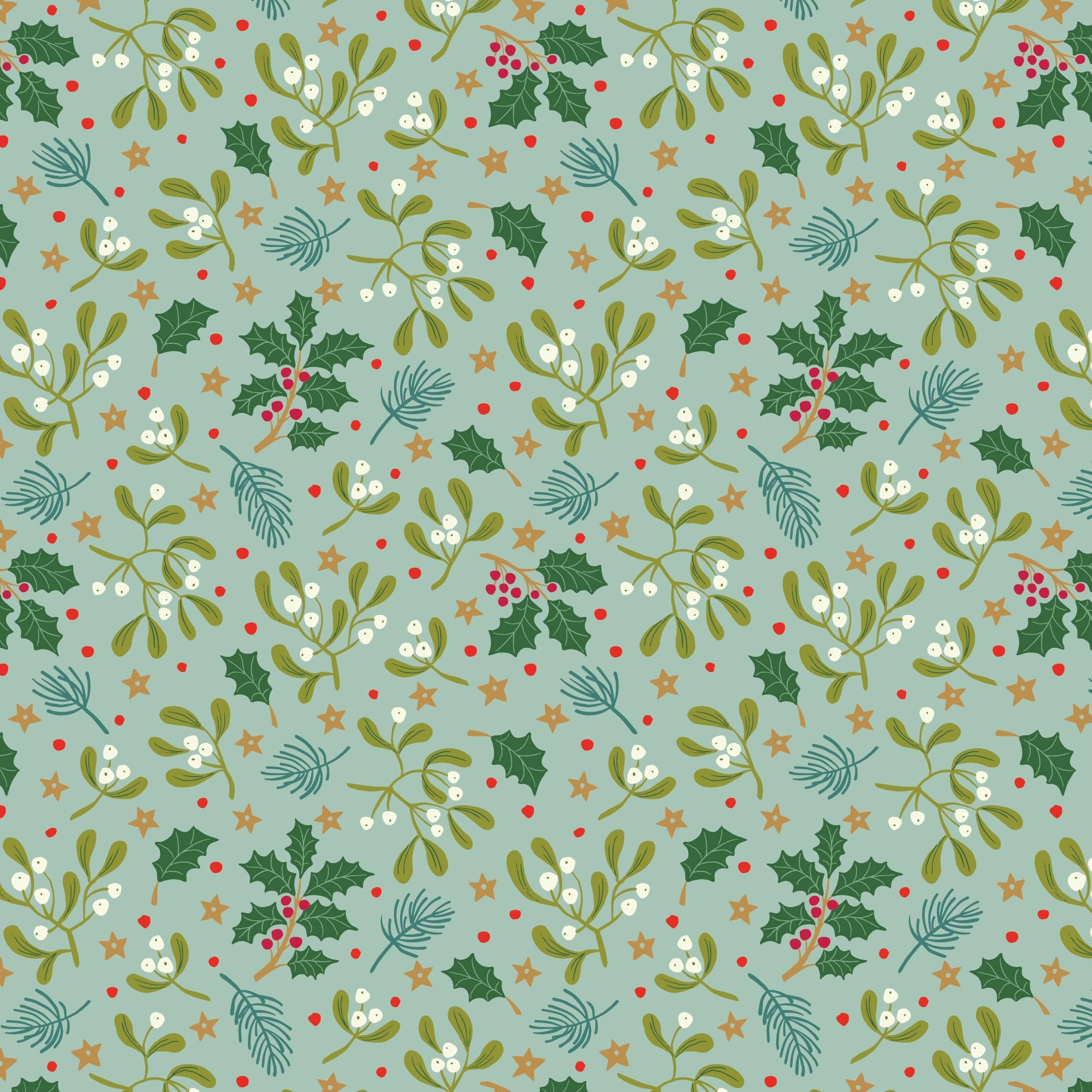 Lewis and Irene Christmas Fabric All is Bright by Stuart Hillard - Image 15
