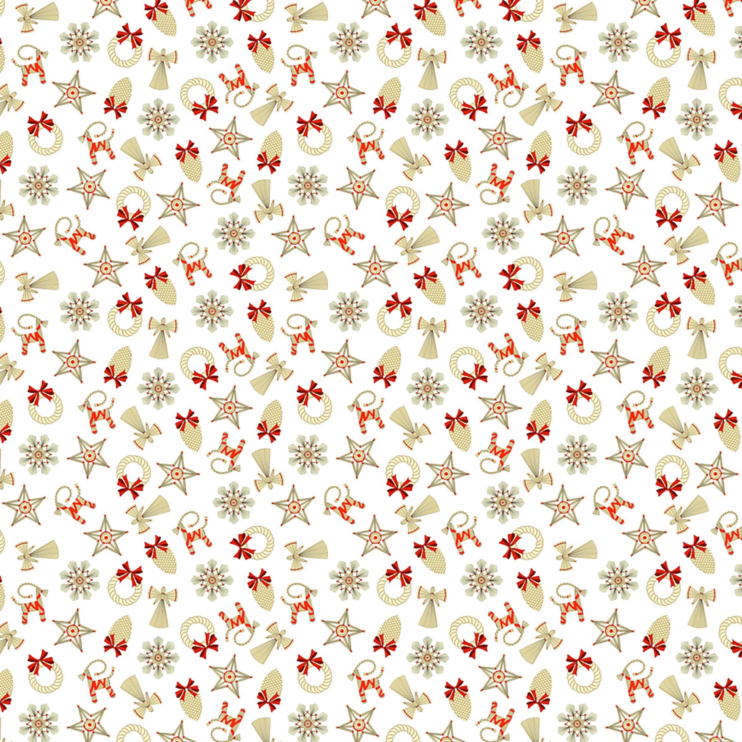 Lewis and Irene Christmas Fabric Norwegian Christmas - Image 13