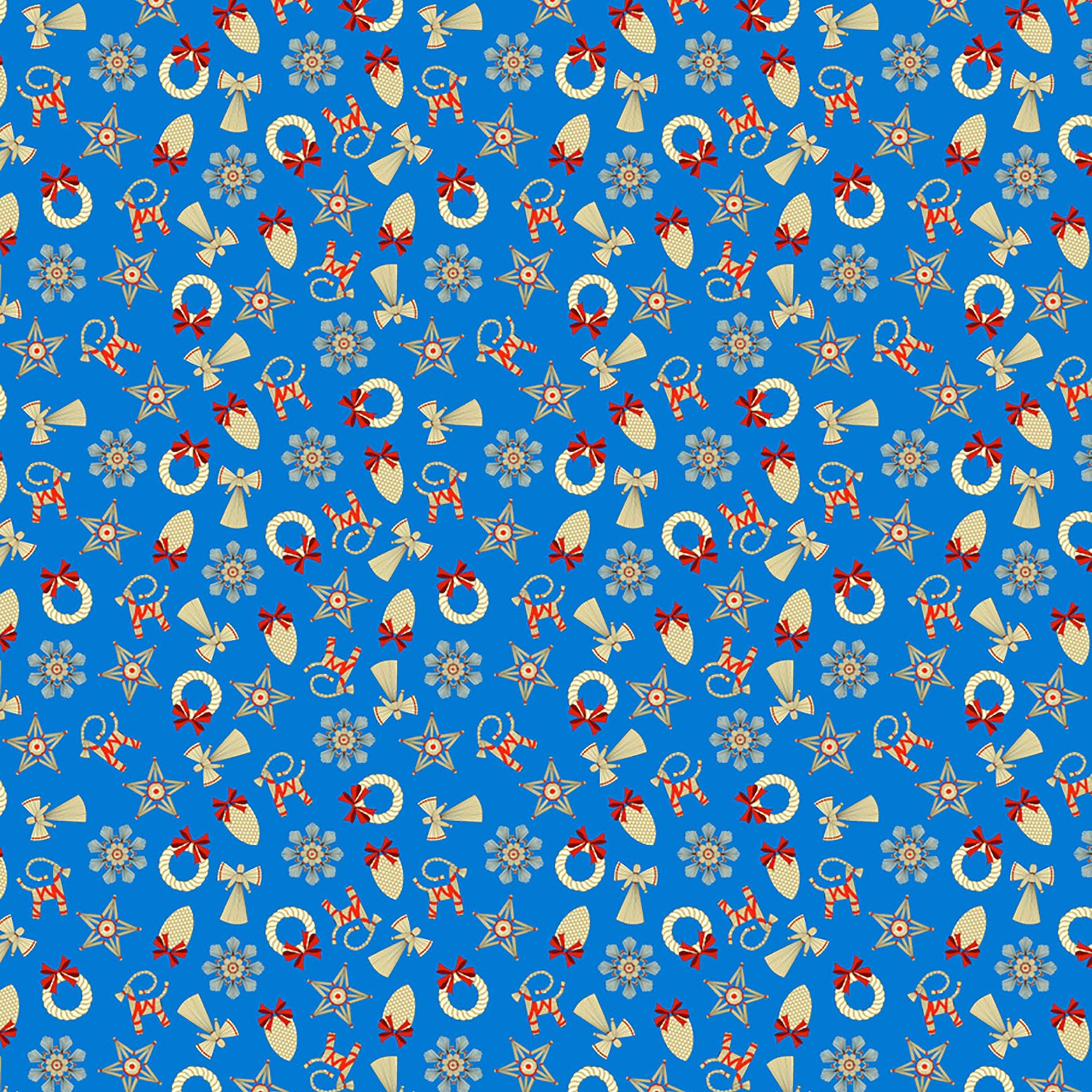Lewis and Irene Christmas Fabric Norwegian Christmas - Image 15