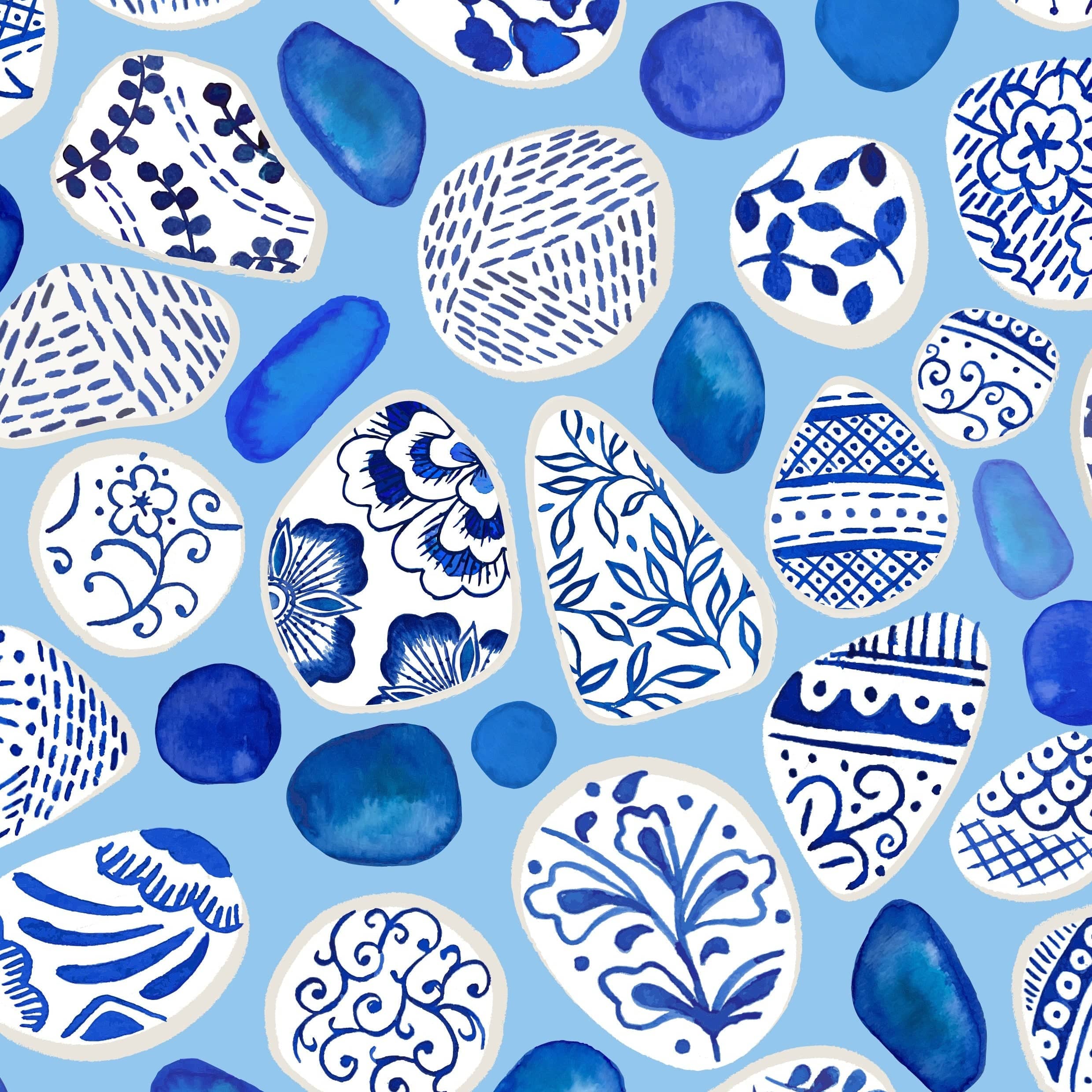Lewis and Irene Porcelain and Sea Glass - Image 14