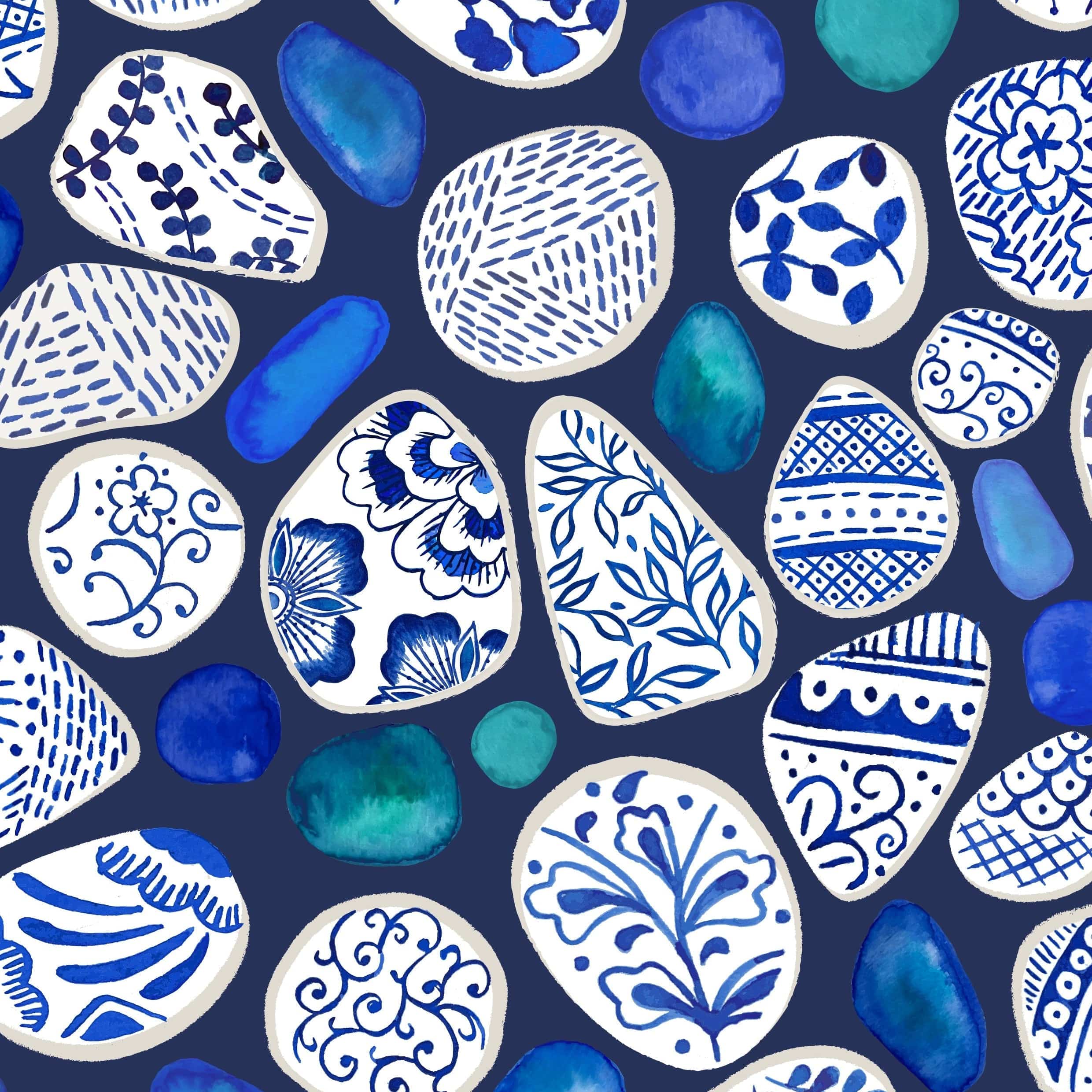 Lewis and Irene Porcelain and Sea Glass - Image 15