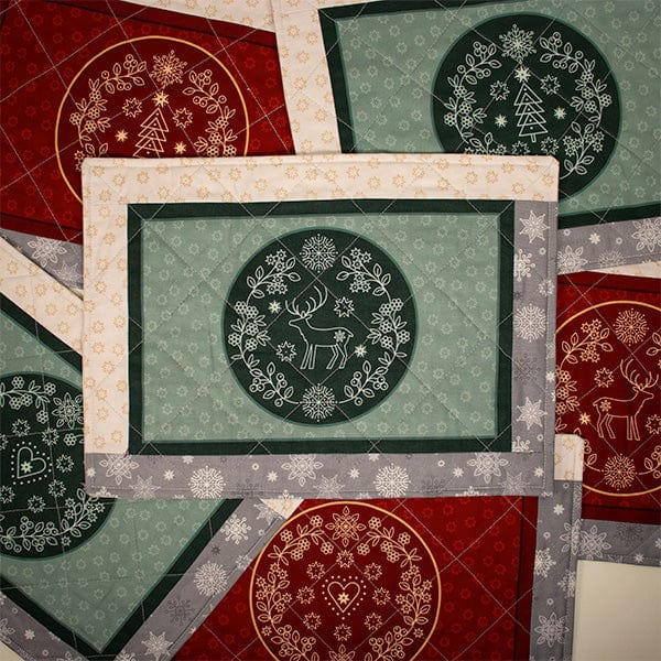 Lewis And Irene Fabric Saariselka Placemats Fabric Panel C90 - Image 2