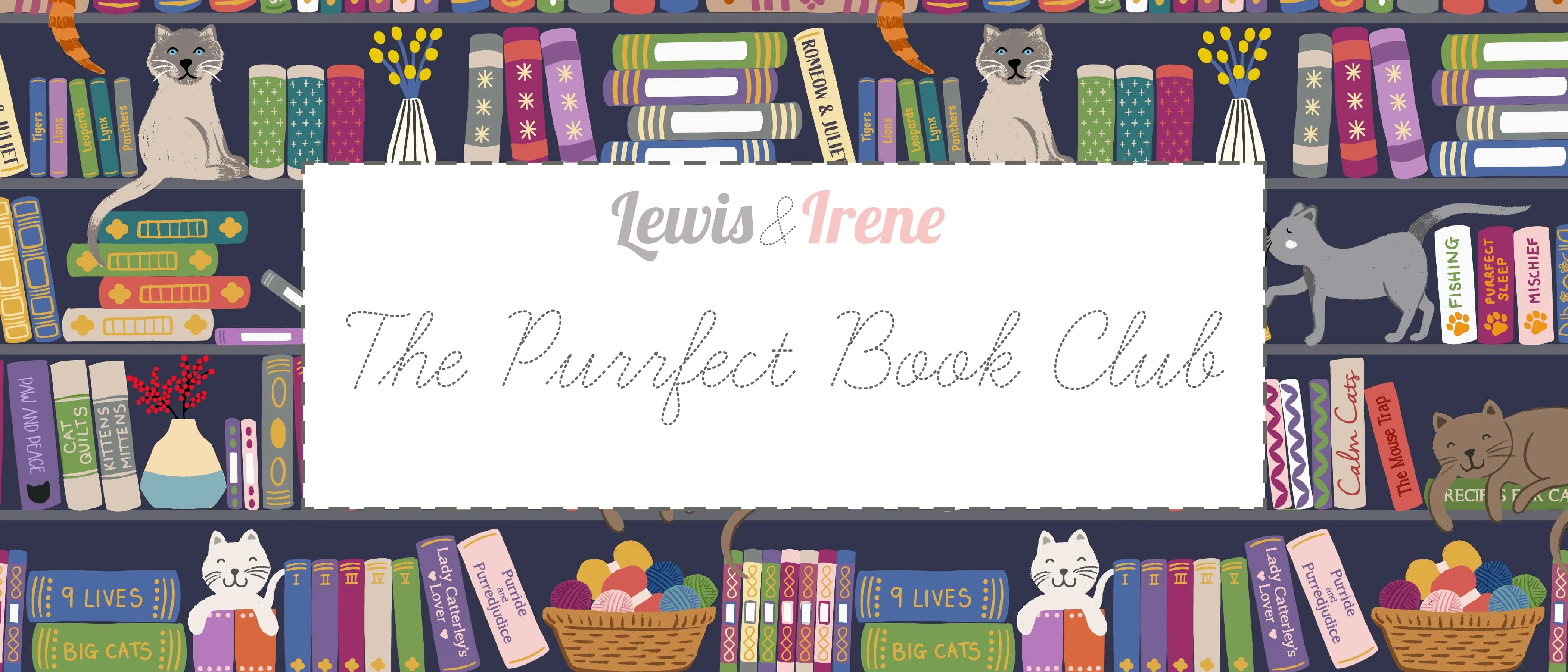 Lewis and Irene The Purrfect Book Club - Image 20