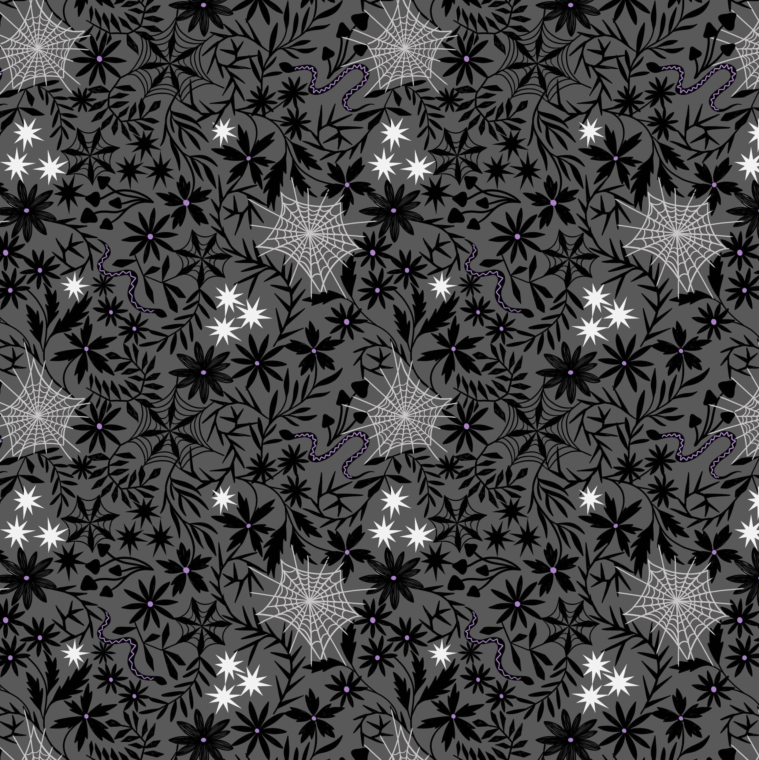 Lewis and Irene Witchy Woods Halloween Fabric - Image 11