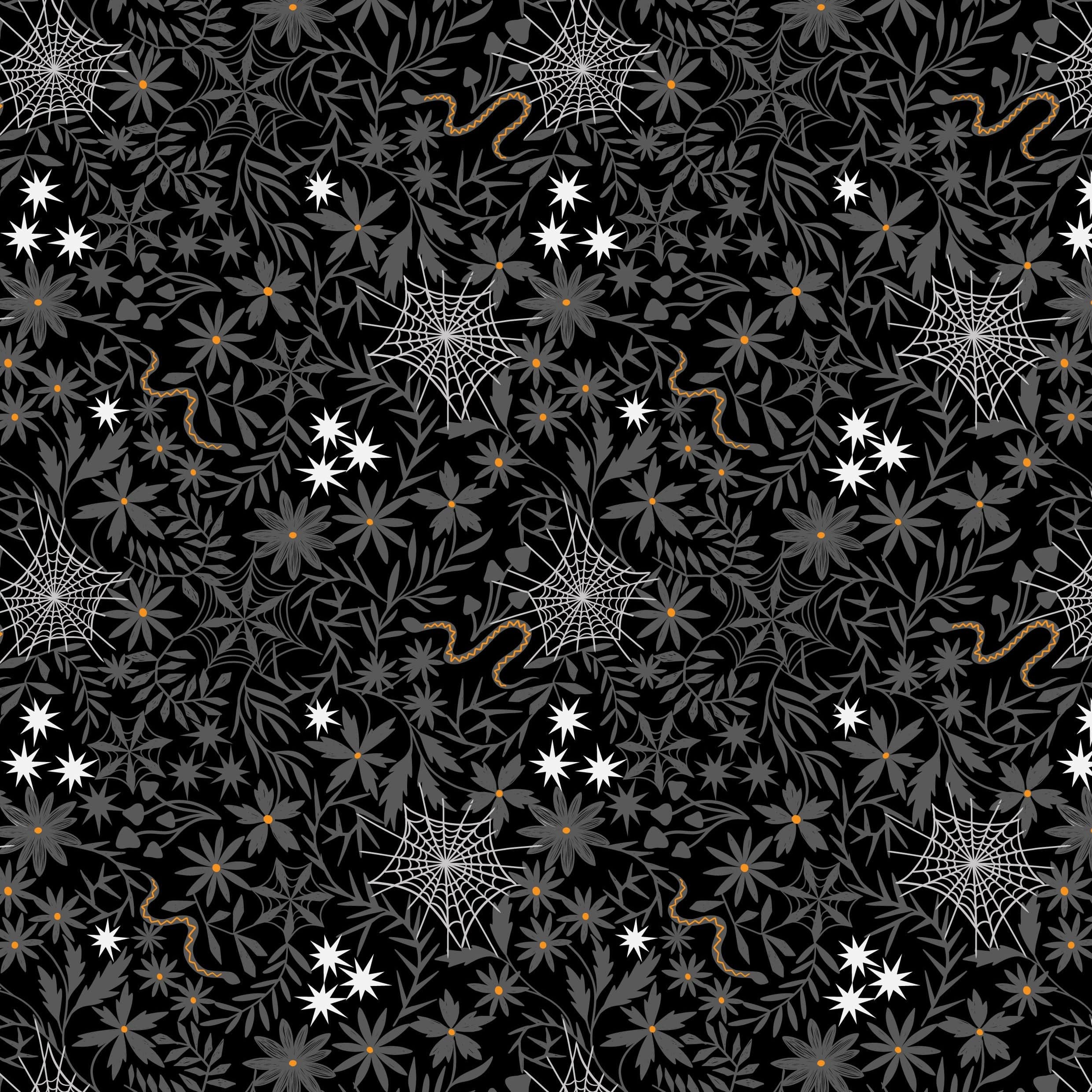 Lewis and Irene Witchy Woods Halloween Fabric - Image 12