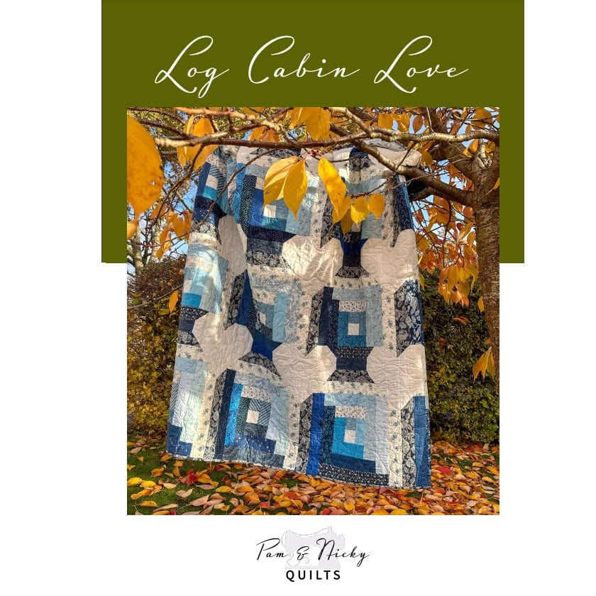 Log Cabin Love Quilt by Pam and Nicky Lintott Pattern Download